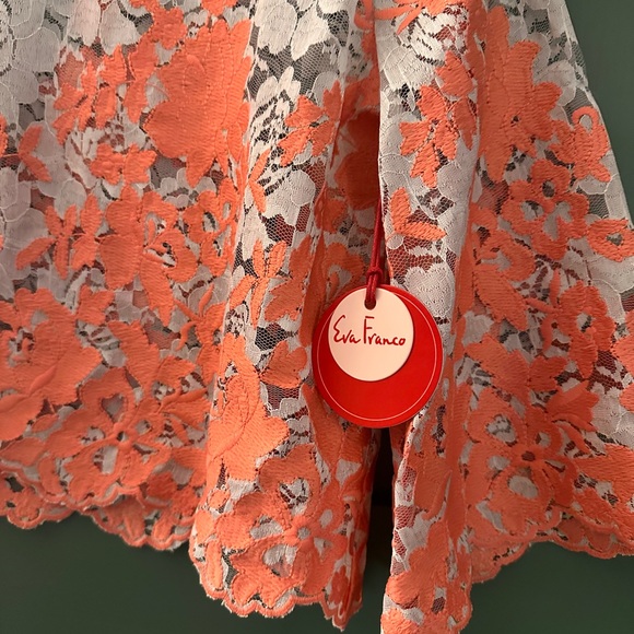 Eva Franco floral lace blouse NWT - Picture 3 of 3